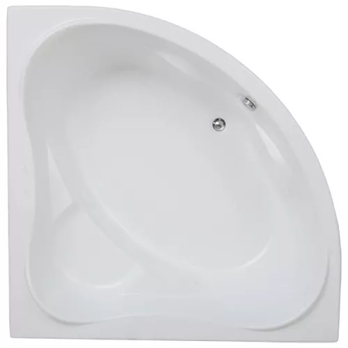 Ванна акриловая  BAS Мега 160*160, Комплектация: без гидромассажа, изображение 2