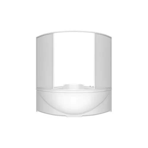 Шторка для ванны BAS Ирис / Империал 150х145  для угловых ванн, изображение 2