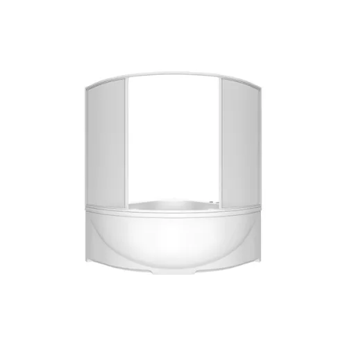 Шторка для ванны BAS Дрова 160х145, изображение 2