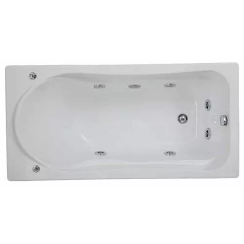 Ванна акриловая  BAS Бриз 150*75, Комплектация: гидромассаж, изображение 2
