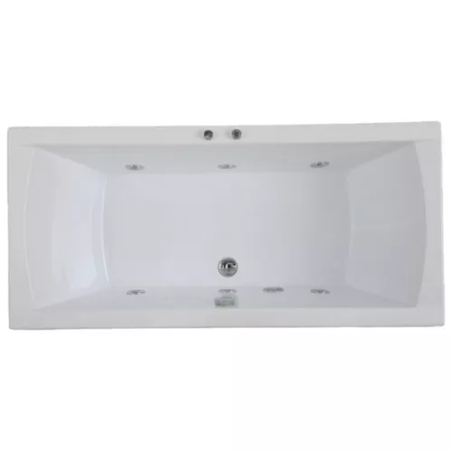 Ванна акриловая  BAS Индика 170*80, Комплектация: гидромассаж, изображение 2