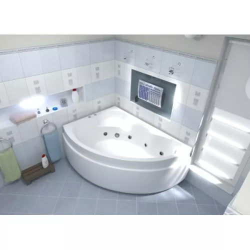 Ванна акриловая  BAS Лагуна  170*110, Ориентация: Левая, Комплектация: гидромассаж, изображение 3