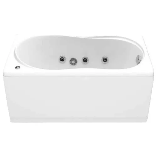 Ванна акриловая  BAS Лима 130*70, Комплектация: гидромассаж