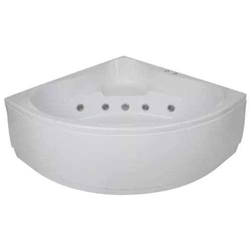 Ванна акриловая  BAS Мега 160*160, Комплектация: гидромассаж