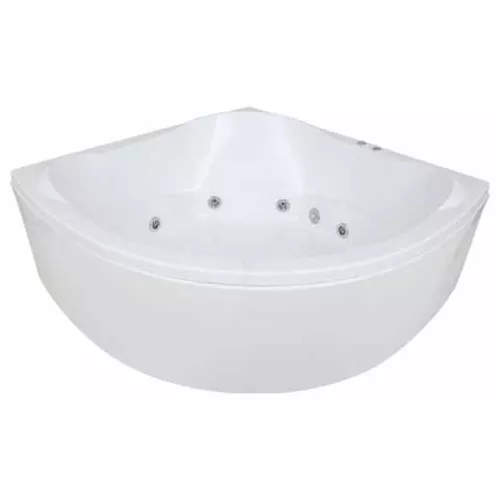 Ванна  акриловая  BAS Ривьера 161*161, Комплектация: гидромассаж