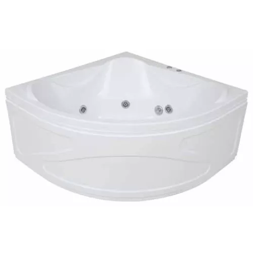 Ванна акриловая  BAS Риола 135*135, Комплектация: гидромассаж