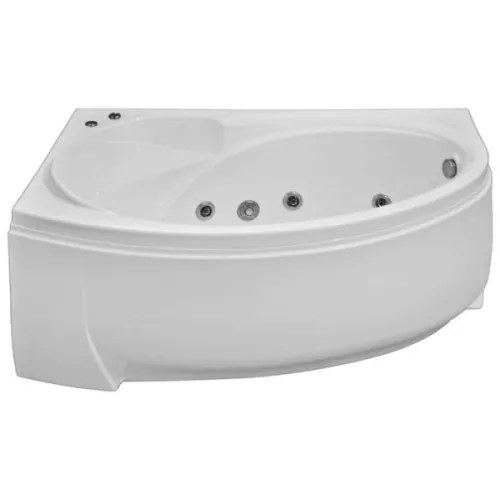 Ванна акриловая  BAS Флорида 160*88, Ориентация: Левая, Комплектация: гидромассаж, изображение 2