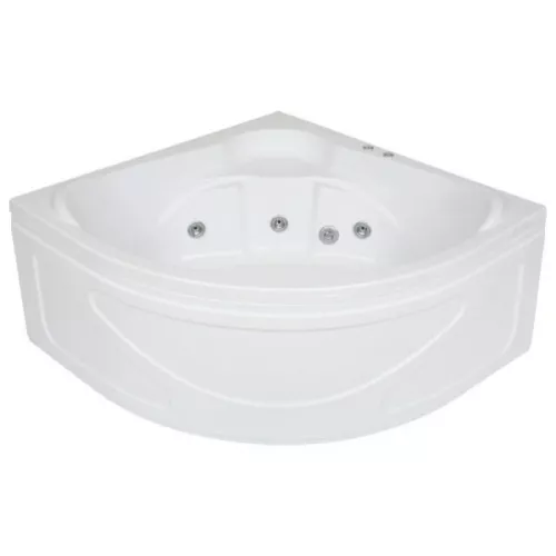 Ванна акриловая  BAS Хатива 143*143, Комплектация: гидромассаж