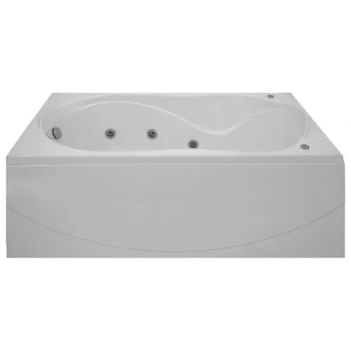 Ванна акриловая  BAS Ямайка 180*80, Комплектация: гидромассаж, изображение 2
