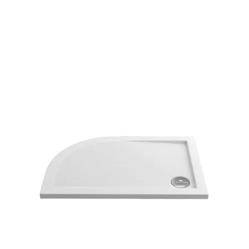 Поддон асимметричный  из литьевого мрамора Good Door Селфи 120х80 L/R, Ориентация: Левая, изображение 2