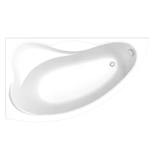 Ванна акриловая  BAS Вектра 150*90, Ориентация: Левая, Комплектация: без гидромассажа, изображение 2