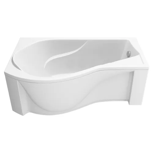 Ванна акриловая  BAS Капри 170*80 L/R, Ориентация: Левая, Комплектация: без гидромассажа