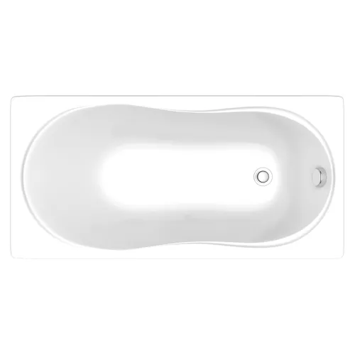 Ванна акриловая  BAS Лима 130*70, Комплектация: без гидромассажа, изображение 2