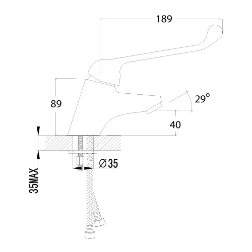 Смеситель Lemark Project LM4606C для раковины, изображение 2
