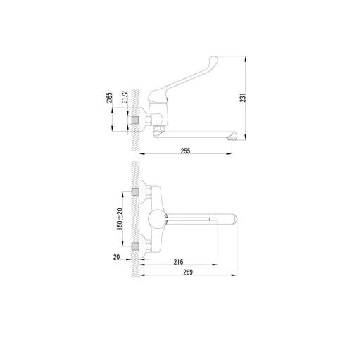 Смеситель Lemark Project LM4611C, изображение 2