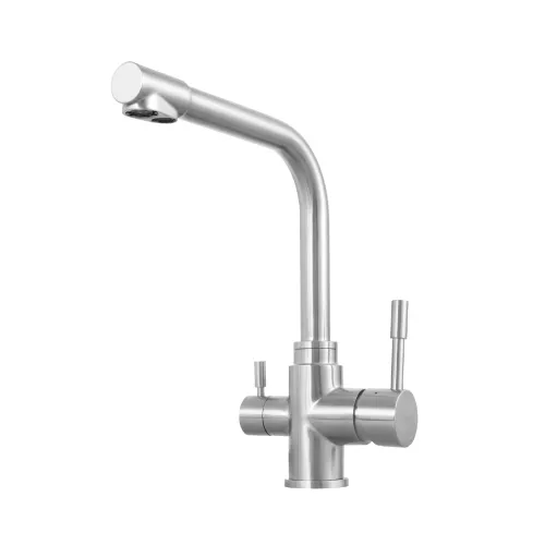 Смеситель Lemark Expert LM5061S для кухни с подключением к фильтру с питьевой водой, Выбрать цвет: Хром