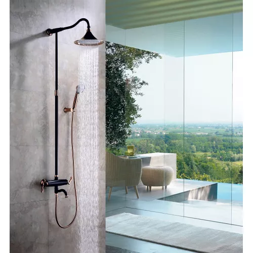 Смеситель Lemark Prime LM6162BRG для ванны и душа, изображение 3