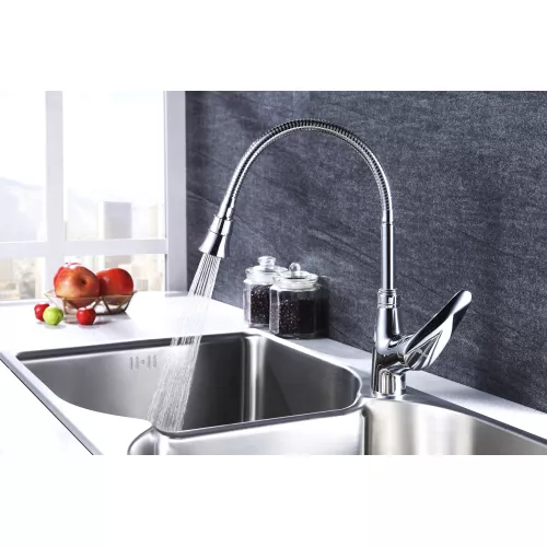 Смеситель Lemark Linara LM0413C для кухни с гибким изливом, изображение 2