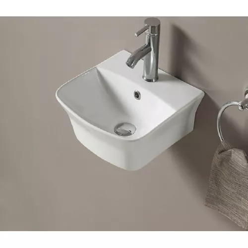Санфаянс: Умывальник подвесной прямоугольный CeramaLux 78369 1 в магазине Акватория