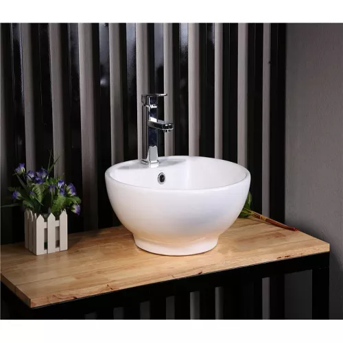 Умывальник CeramaLux круглый 9001, изображение 5