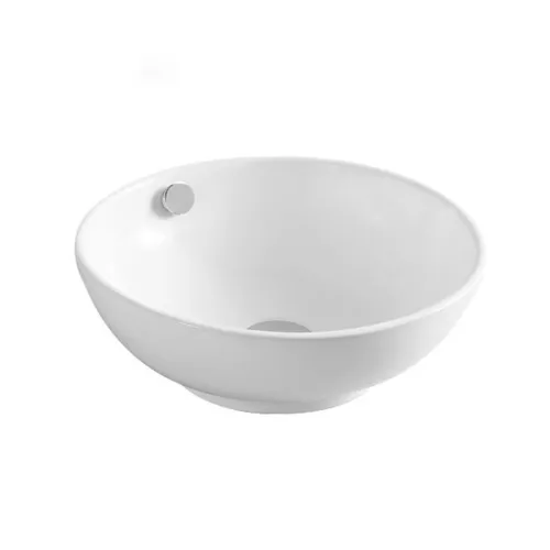 Раковина накладная круглая CeramaLux серия N 9002/9003А, Выбрать размер: 38х38х15