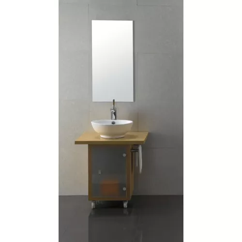 Раковина накладная круглая CeramaLux серия N 9002/9003А, Выбрать размер: 38х38х15, изображение 4