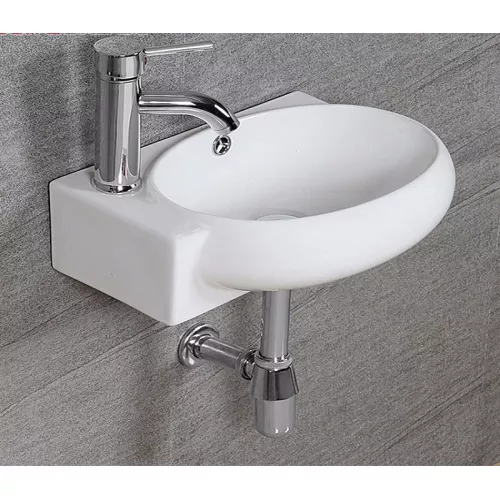 Умывальник подвесной  CeramaLux 9100, Ориентация: Правая, изображение 3