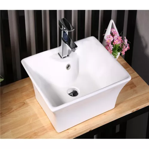 Раковина накладная прямоугольная CeramaLux 9108, изображение 2