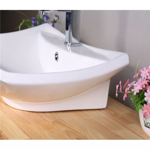 Раковина накладная прямоугольная CeramaLux 9111, изображение 4