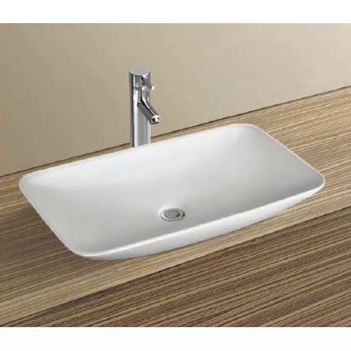 Раковина накладная прямоугольная CeramaLux 9122, изображение 2