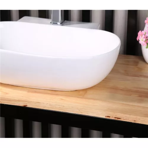 Раковина накладная овальная CeramaLux 9234, изображение 7