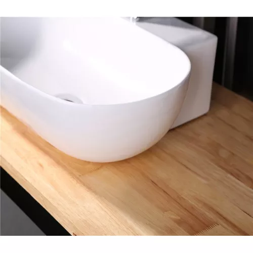 Раковина накладная овальная CeramaLux 9234, изображение 5