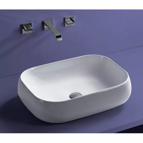 Раковина накладная прямоугольная CeramaLux 9243, изображение 6