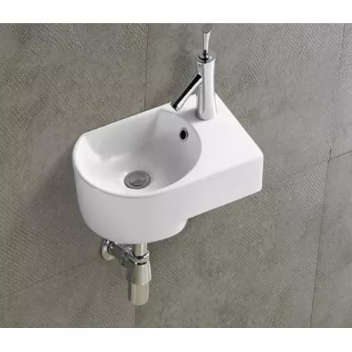 Умывальник подвесной  CeramaLux 9273, Ориентация: Левая, изображение 4