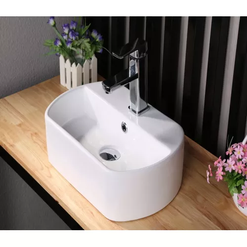 Раковина подвесная/накладная CeramaLux 9293, изображение 4