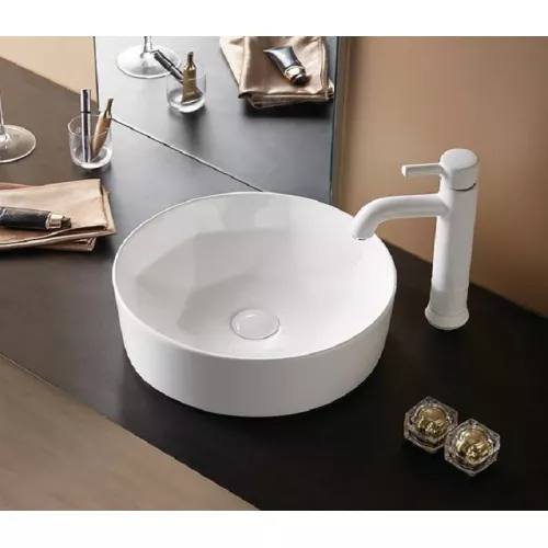 Раковина накладная круглая CeramaLux  9425, изображение 2