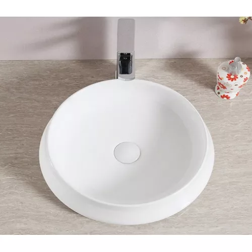 Раковина накладная круглая CeramaLux  9426, изображение 4