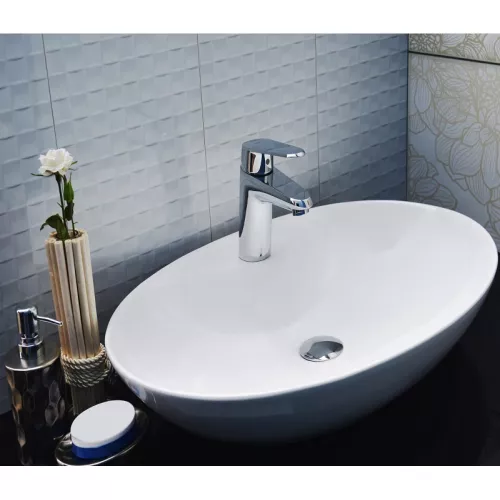 Раковина накладная овальная CeramaLux 9438