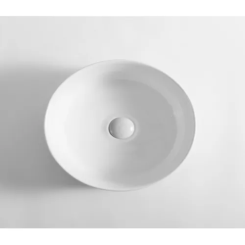 Раковина накладная круглая CeramaLux W1532, изображение 2