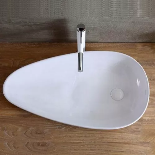 Раковина накладная нестандартная  CeramaLux 7862, изображение 5