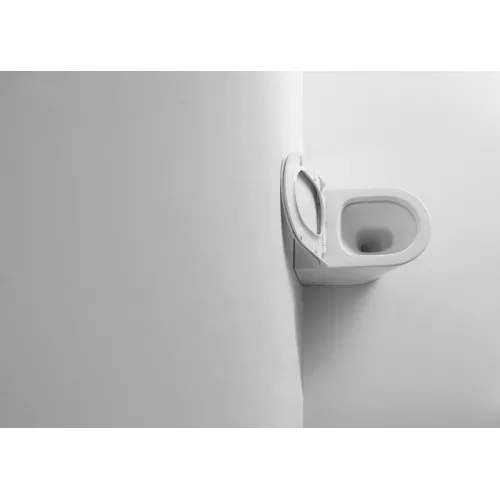 Унитаз приставной CeramaLux 3178, Выбрать цвет: Белый, изображение 3