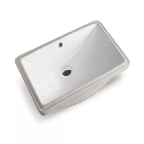Раковина врезная прямоугольная CeramaLux 540, Выбрать размер: 61х38,5х17,5, изображение 2