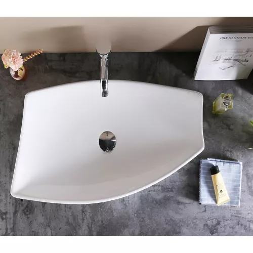 Раковина накладная нестандартная CeramaLux 78121, изображение 5