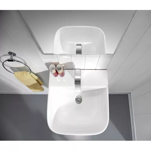 Раковина напольная прямоугольная  CeramaLux G-315/G-515, Выбрать размер: 45х43х83, изображение 3