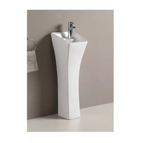 Раковина напольная нестандартная  CeramaLux M9012, изображение 4