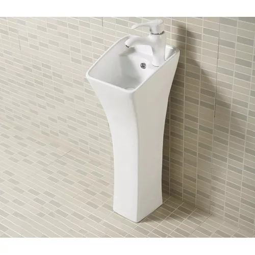 Раковина напольная нестандартная  CeramaLux M9012, изображение 2