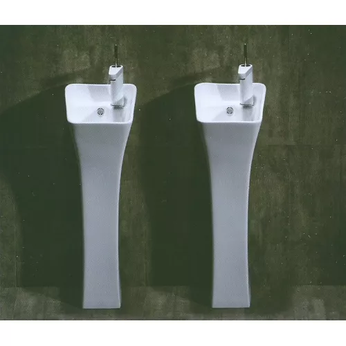 Раковина напольная нестандартная  CeramaLux M9012, изображение 3