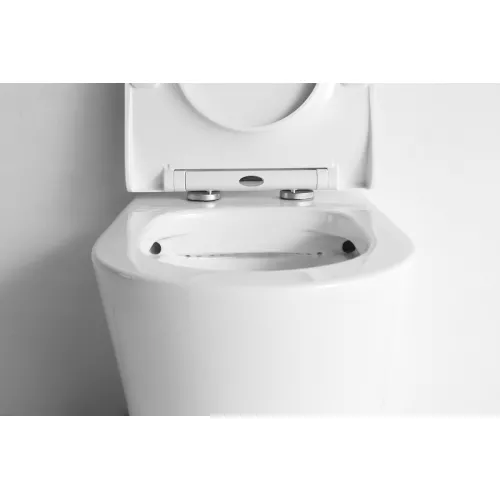 Унитаз приставной CeramaLux 3178, Выбрать цвет: Белый, изображение 4