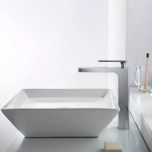 Смеситель для раковины-чаши Timo Torne 4311/00F, Выбрать цвет: Хром, изображение 2