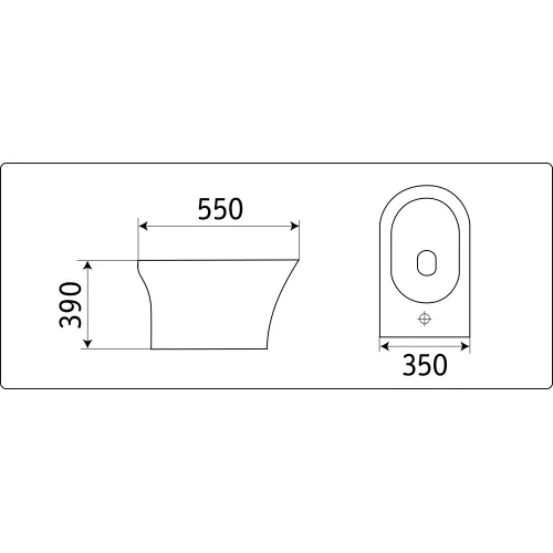 Биде CeramaLux 1217Е, изображение 2